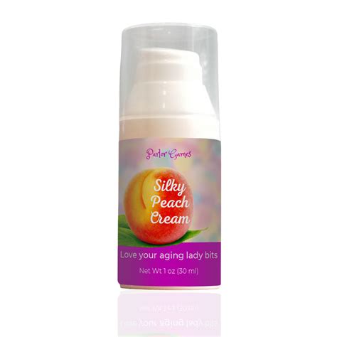Silky Peach Cream .